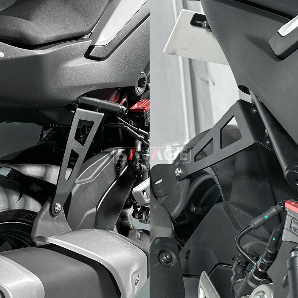 Заглушка для задней подножки CFMOTO 450SS 450SR 450SRS 450NK 450 SS SR NK Мотоцикл Подножка Снимает Кронштейн Подвески Выхлопной Системы