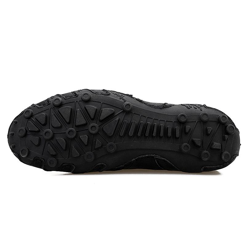 New Men's Casual Shoes Fashion Comfortable Men's Shoes High Quality Leather Men Driving Shoes Handmade Flat Shoes Size 48