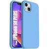 Case - Silicone - for iPhone 14 Plus - Ultra Slim - Shock Protection - Blue