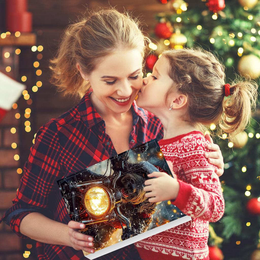 Advent Calendar Contains 24 Gifts, Cute Figures Doll Advent Calendar, Countdown Calendar With Surprise Toys, Collectible Figures Gift For Kids