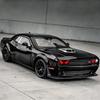 1/18 Dodge Challenger SRT Hellcat Модель гоночного автомобиля из сплава, литая металлическая модель спортивного автомобиля, игрушка со звуком и светом для детей, подарок