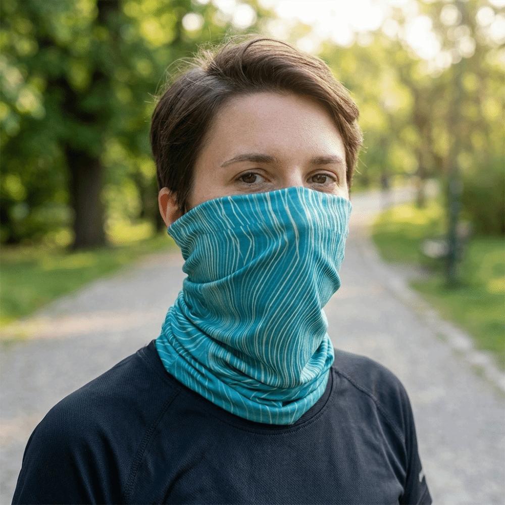 Sunscreen Windproof Scarf Dustproof Fishing Mask Simple Ice Silk Sunscreen Mask  Cycling