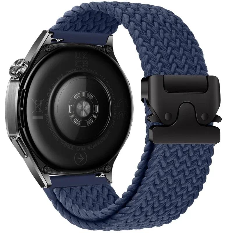 Плетеный браслет Solo Loop Для Huawei Watch GT5/4/3Pro 46 мм 4/3 Pro Huawei Ultimate Band Для Amazfit Balance GTR 4/3/2 47 мм