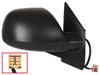 VW T5 FL 09-15 electric heated outside mirror BLACK right