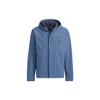 Performance Hooded Fleece-Lined Sports Jacket Men Outerwear Sky-Blue HE5118