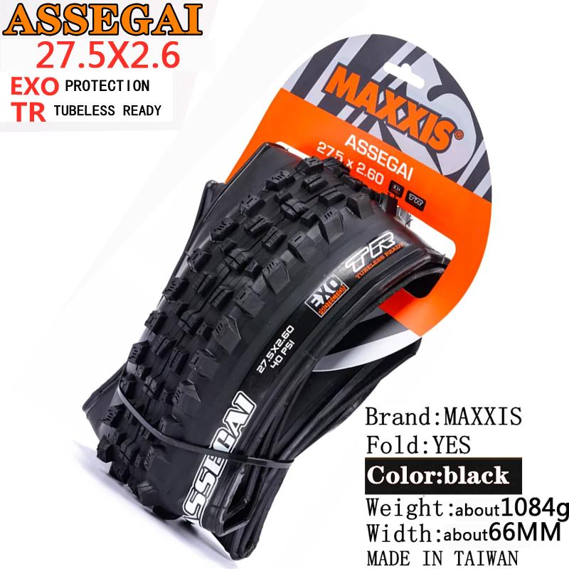 Maxxis ASSEGAI 27.5 29X2.5 дюйма Даунхилл Складной Вакуумный Устойчивый к Проколам Это Самая Прочная Шина Maxxis для Быстрой Смены