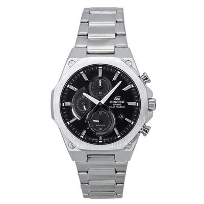 Мужские часы-хронограф Casio Edifice Slim Line Analog Solar EFS-S570D-1A EFSS570D-1 100M
