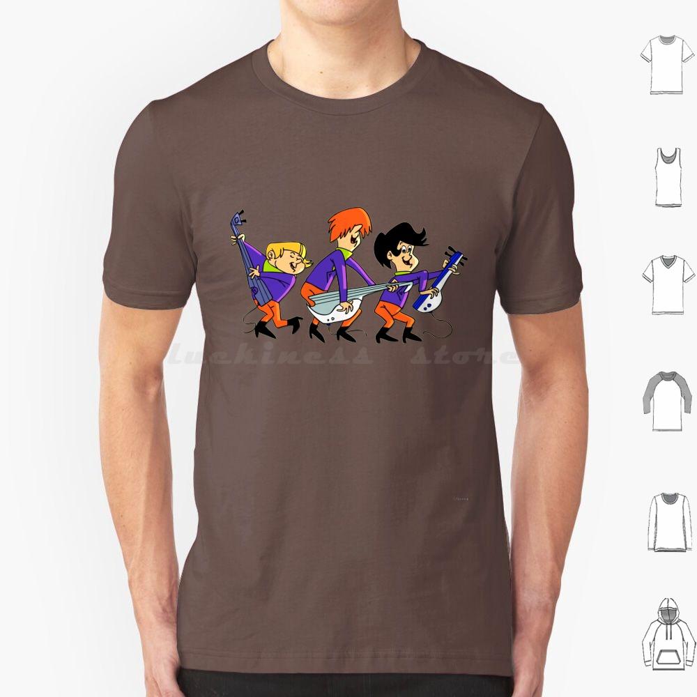 The Impossibles Musican Heros T Shirt Big Size 100 Cotton The Impossibles Fun Chases Humor Hero Villain Hb Guitars Cars