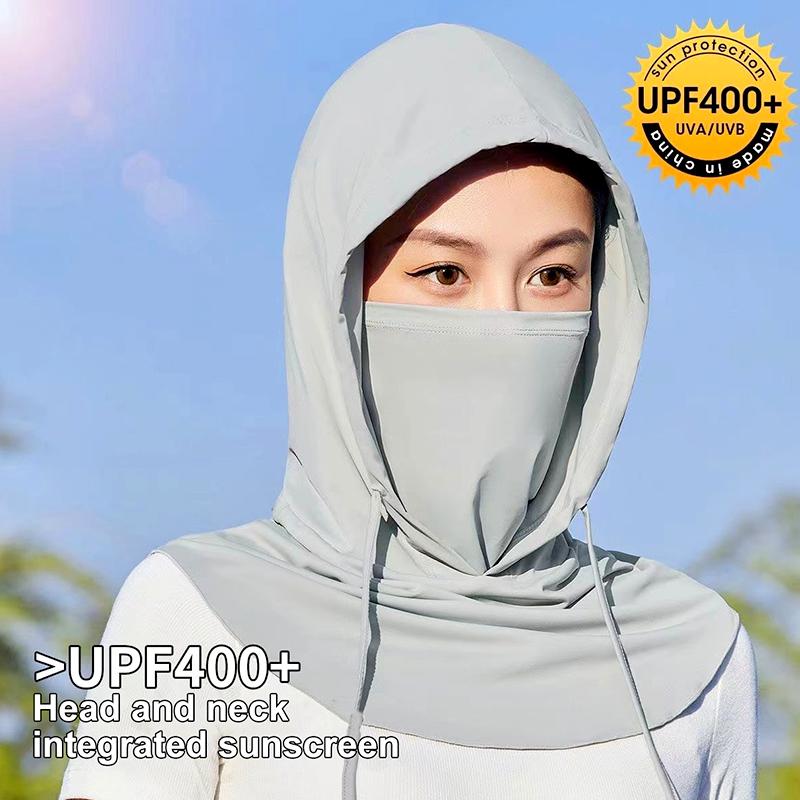 1 шт. маска для лица защита от солнца шея накидка на голову для езды на велосипеде на открытом воздухе модный мягкий дышащий анти-УФ солнцезащитный головной убор