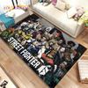 Коврик Street Fighter в стиле ретро, ​​коврик для геймера, коврик для гостиной, спальни, диван, коврик для украшения, детский нескользящий напольный коврик