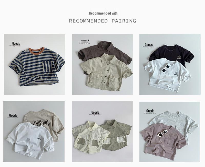 Детские свободные джинсы широкого кроя на весну/лето 2025 – модный корейский стиль для мальчиков и девочек