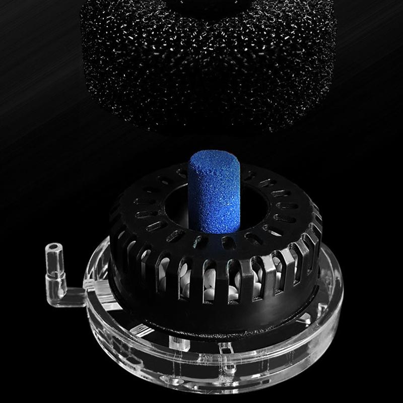 Фильтр для аквариума Аквариум Пруд с креветками Воздушный насос Биохимический губчатый фильтр Аквариум Био-губки с биошарами Повышение кислорода