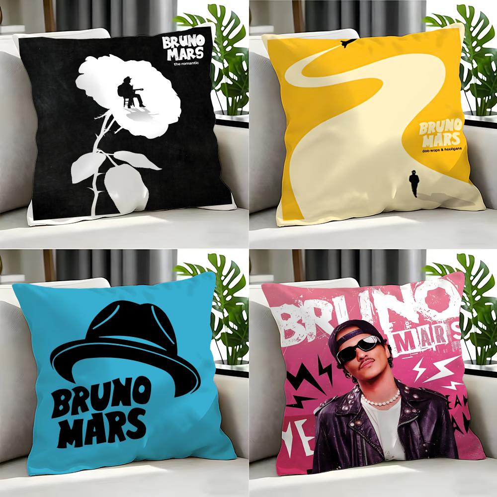 singer Bruno Mars Cushion Cover Cushion Cover Set Pcs x x x Pillowcase Decorative Sofa Home Decor