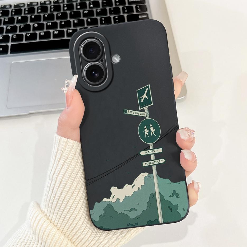 Чехол для Apple iPhone 17 Pro Max 2025 Новый Модный Мультяшный Чехол Мягкий Силиконовый Чехол для Телефона Для iPhone 17 Air iPhone17 Pro Max Сумки