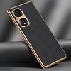 Подходит для Huawei Mate70pro Гальванизированный Кожаный Чехол для Мобильного Телефона Honor X60 Противоударный Magic7 Защитный Чехол P60p