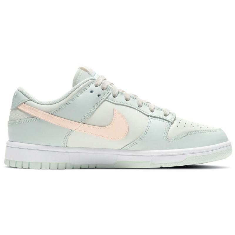 Nike Dunk Low Barely Green Низкие кеды для скейтбординга Женские Мятно-зеленые DD1503-104