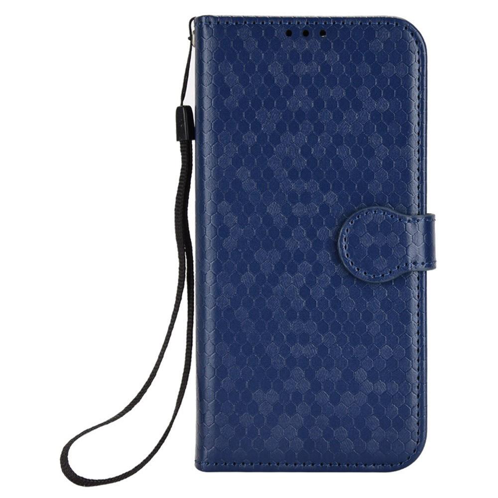 Flip Case for Oppo Reno 14 F / 14 FS, Wallet Rhombus, Blue