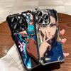 ChunLi S-Street F-FighterS Plating Phone Case For Iphone 16 17 Pro Max Air 16E 14 15 Plus 12 13 Mini Anti-Fall Airabag Cover