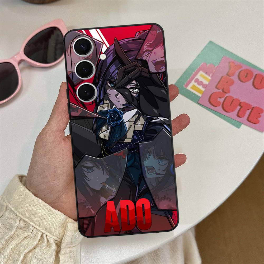 Чехол для телефона с изображением певицы Ado для Samsung S 24 Fe 25 Ultra Plus 20 Lite 21 30 22 23 24 22 Ultra 5G Fundas