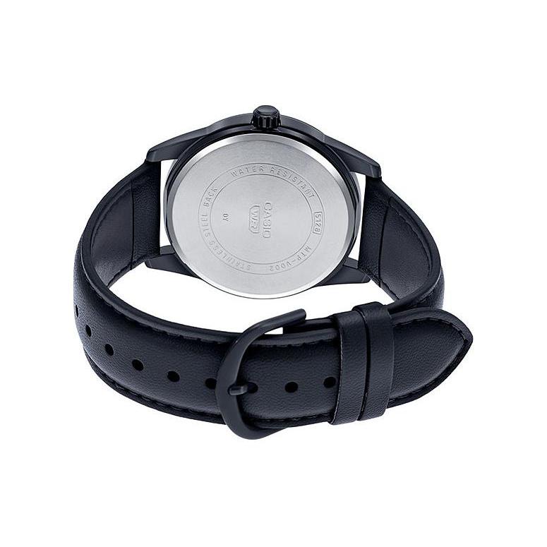 Casio Мужские часы Стандартная серия Черные MTP-VD02BL-1E MTP-VD02BL-1E