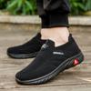Мужская обувь, весенние новинки, однопедальные туфли для пап, сетчатая мужская повседневная спортивная обувь для мужчин среднего и пожилого возраста, прогулочная обувь для мужчин