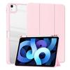 Compatible with Apple IPad Mini 4 5 Ipad Mini 6 Mini 7 2024 Tablet Case Acrylic Transparent Tri-fold Anti-Fall Leather Cover
