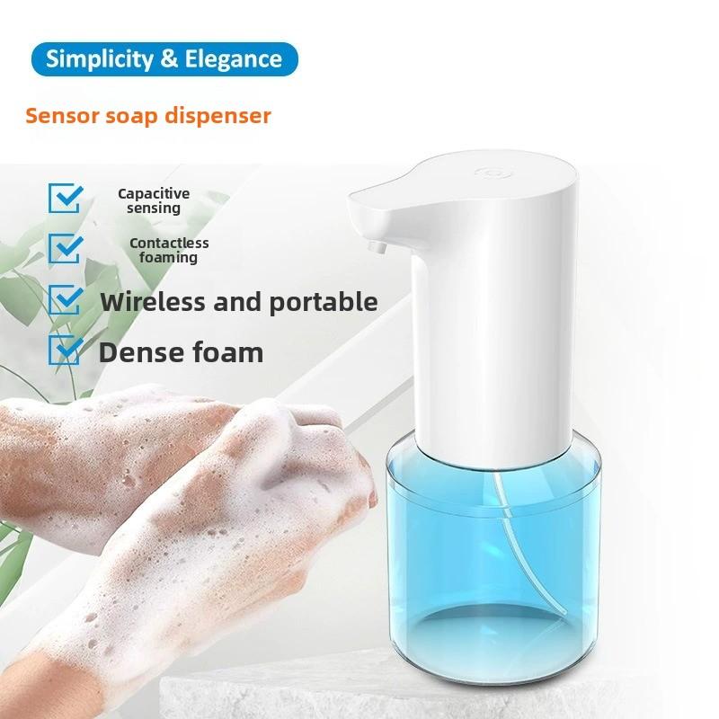 Dispensador de jabón automático con sensor inteligente para baño y cocina resistente al agua
