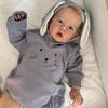55CM Reborn Doll Baby 3D Skin with Visbile Veins Reborn Doll Kit Liam Soft Touch Cloth Body Dolls For Children Birthday Gift