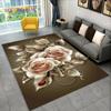 3D Nordic Luxury Flower Floral Area Rug Large, ковер для дома, гостиной, спальни, дивана, коврика для двери, декора, детские нескользящие коврики