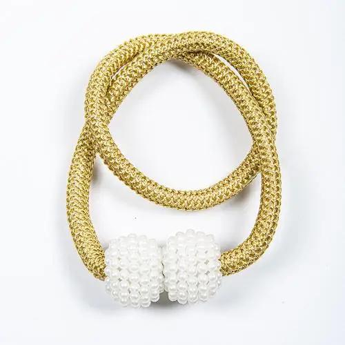 Магнитный зажим для штор Pearl Curtain Clip Buckle Curtain Holders Hook Hanging Ball Magnetic Tiebacks Home Аксессуары для штор