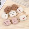 Fashion Cute Silicone Headphone Box Fluffy Bear Earphone Case Earphone Cover Headphones Fur Case