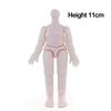 9.5/11/12/15.5 см костюмы 1/12 1/8 масштаб куклы обнаженные тело куклы сферическое шарнирное 13 подвижных суставов