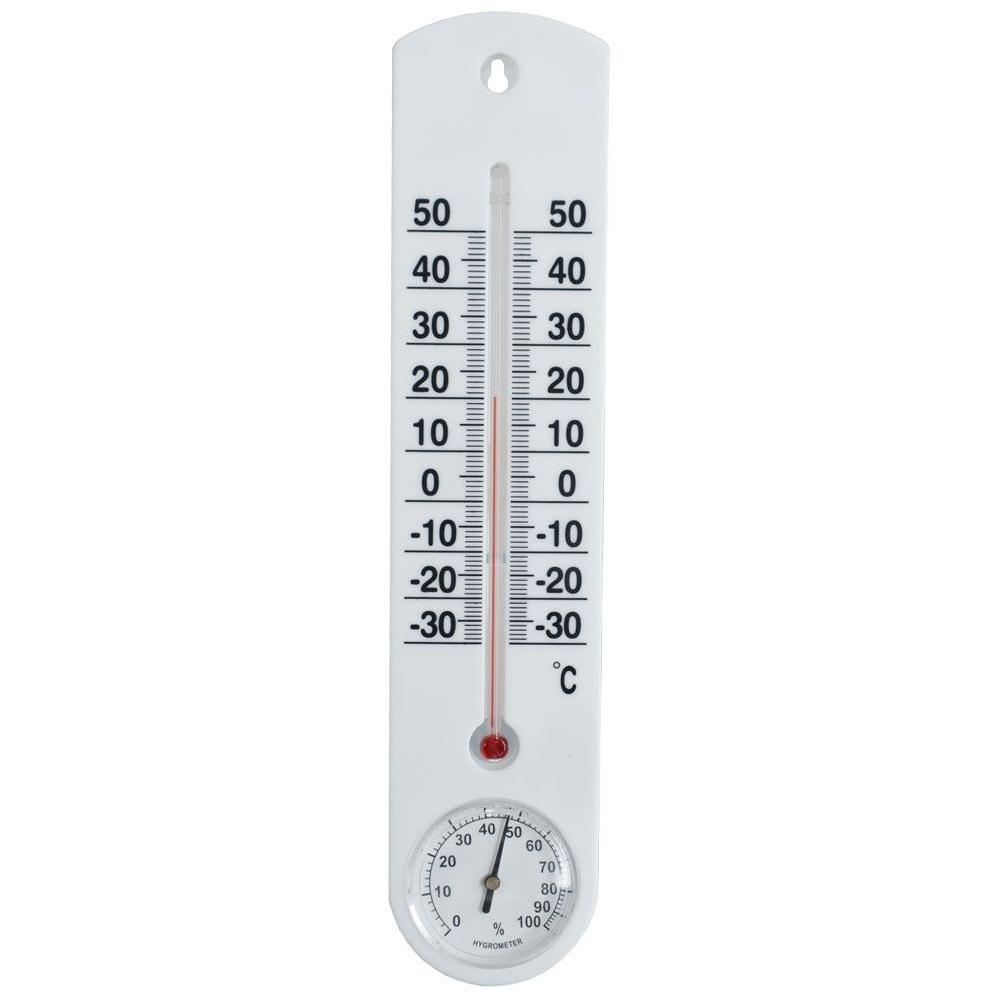 Thermometer With Hygrometer 25 Cm