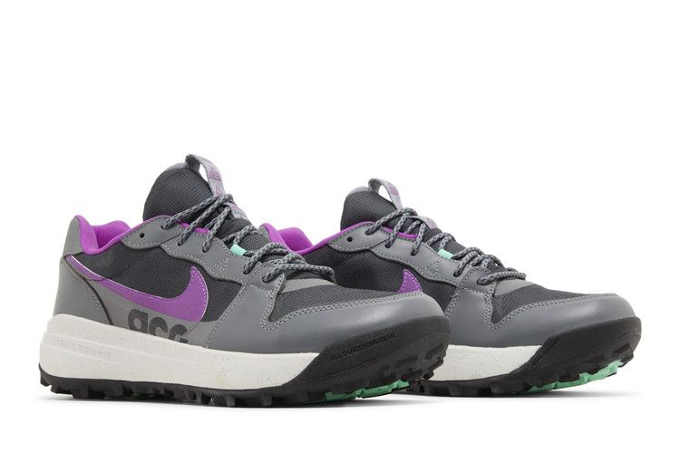 Nike ACG Lowcate Smoke Grey Dark Smoke Grey Vivid Purple