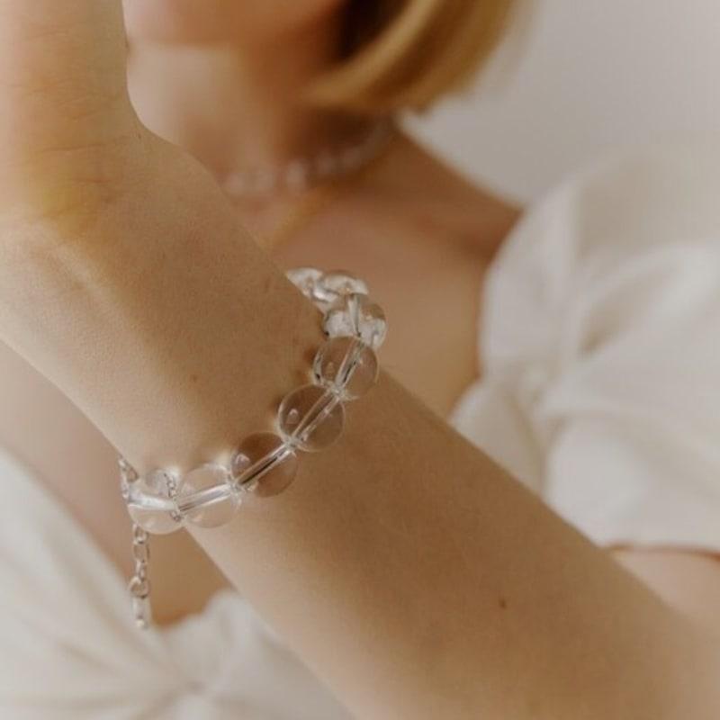 LOVE ME MONSTER Bold Crystal & Pearl Bracelet