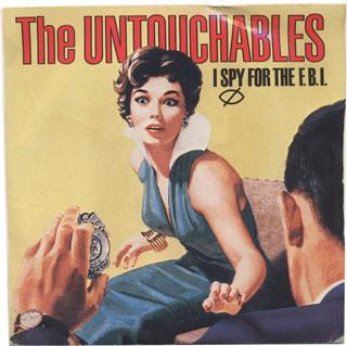 7-дюймовая пластинка UNTOUCHABLES - I Spy For The F.B.I. BUY227 Stiff Records 1985 UK Рок Б/у