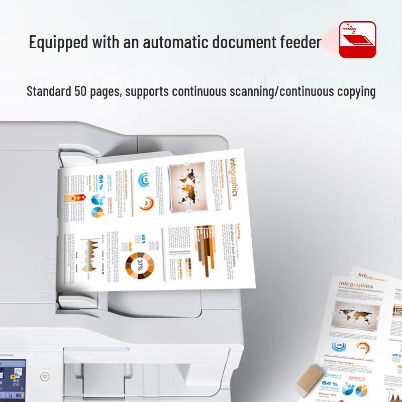 Lenovo MC2600DNW Color Laser Multifunction Printer CN plug (adapter included)