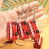 1 шт. цинковый сплав Лондонский сувенир автобус почтовый ящик телефонная будка прекрасный брелок для ключей в виде багги Великобритания дорожный сувенир маленькие подарки красный много стилей