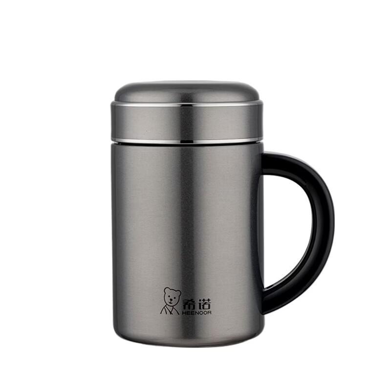Heenoor 316L Stainless Steel Insulated Mug with Handle and Tea Infuser