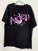 Коллекция Aiden Band Тяжелая Черная Хлопковая Футболка S-5XL BT757