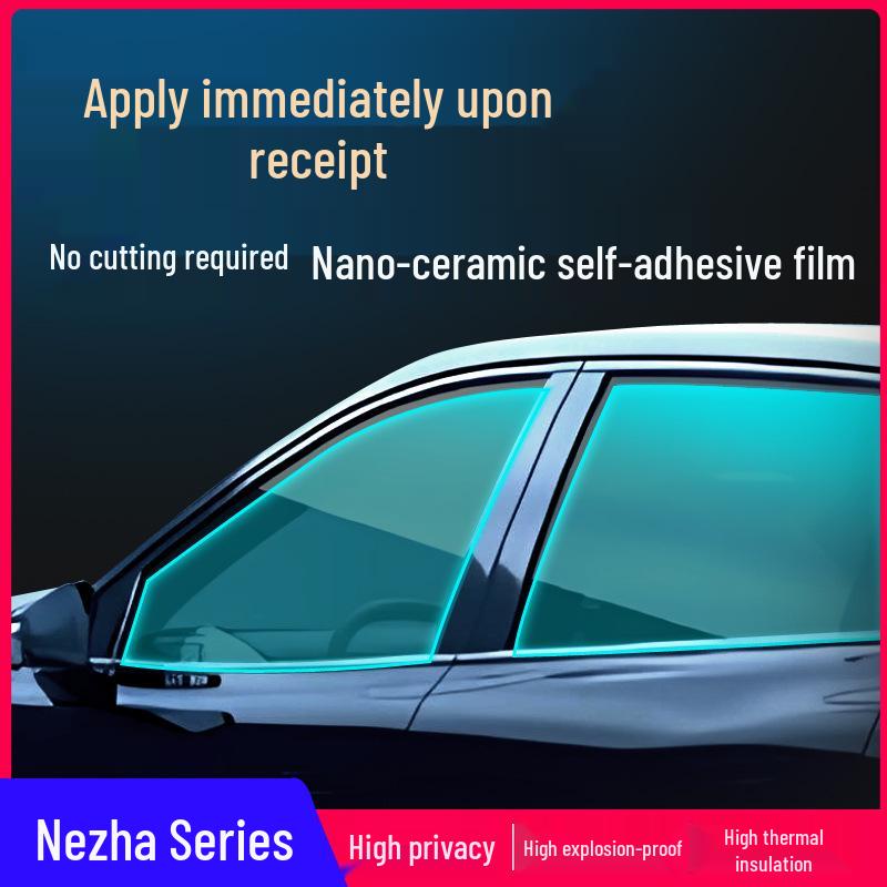 Nezha GT/U/S/V/T5 Car Sun Heat Insulation & Explosion-Proof Window Film