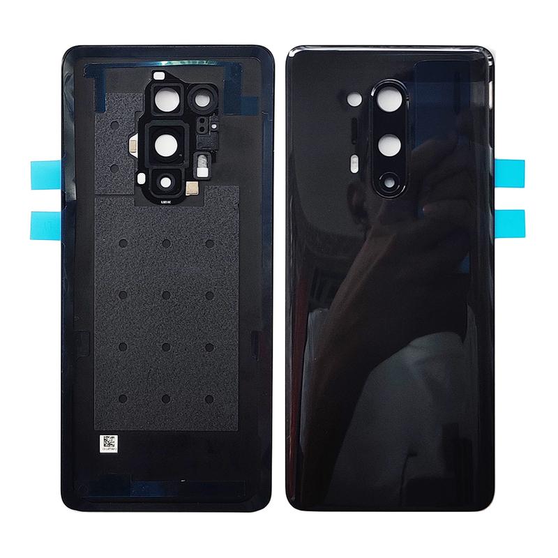 Задняя крышка корпуса Gorilla Glass 5 для OnePlus 8 Pro, сменная жесткая батарея задней двери