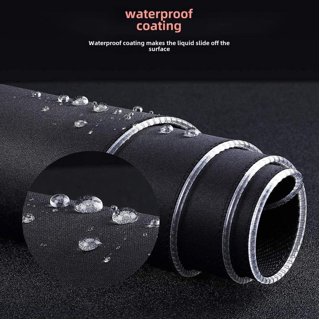 Коврик для игровой мыши Luminous XL с защитой от грязи, беспроводной зарядкой и водонепроницаемым корпусом