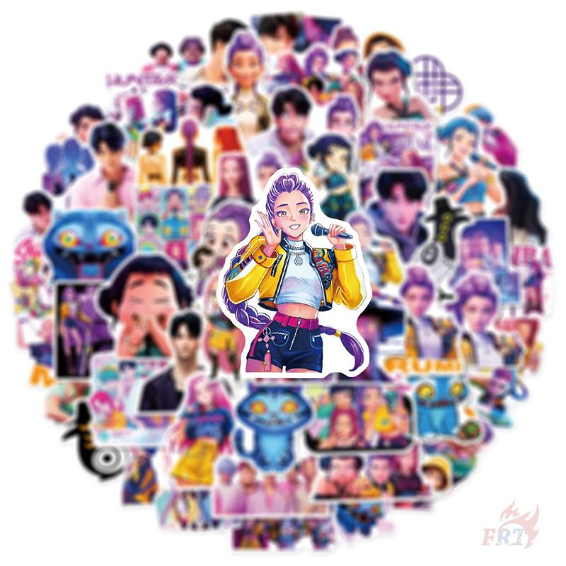 60 шт./набор K-pop Серия «Охотники на демонов 02» Наклейки DIY Модные Водонепроницаемые Наклейки-дудлы