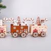 Multicolor Christmas Hanging Pendant Festival Train Christmas Decoration  New Year Decor