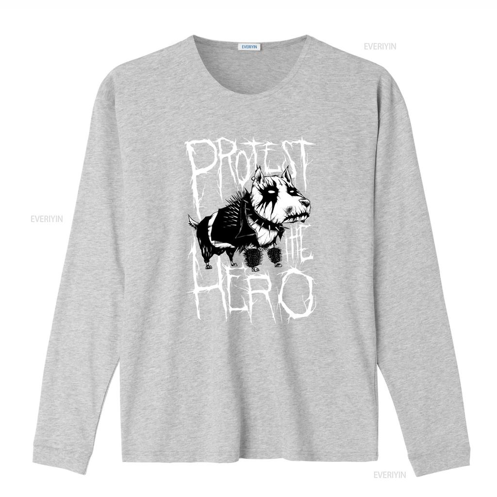 Protest the Hero Band Dawg T Shirt Metalcore Progressive Canada Metal Fashion Music Streetwear vintage Washed Versatile