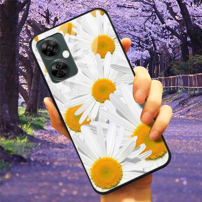 Для OnePlus Nord CE 3 Lite 5G Чехол Закаленное Стекло Жесткий Чехол Мягкий Бампер для One Plus Nord CE3 Lite N30 Оболочка Телефона Capa CE3Lite
