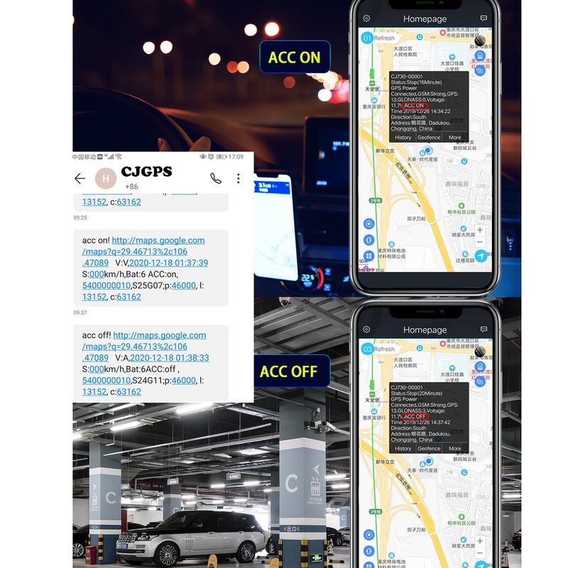 Мотоцикл Автомобиль Реле GPS Трекер Скрытое Устройство Отключение Масла Эвакуация Статус ACC Сигнализация Локатор Отслеживание CJ740 CJ720 CJ730 Plus