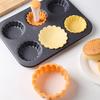 Pastry Dough Tamper Kit Flower Round Cookie Cutter Set Cupcake Muffin Tart Shells Mold Kitchen Baking Mold