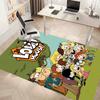 The Loud House Printed Absorbent Washable Carpet, Non-Slip Bathroom Mats, Kitchen Rugs, Yoga Mat,Living Room Entrance, Camping Picnic Rugs